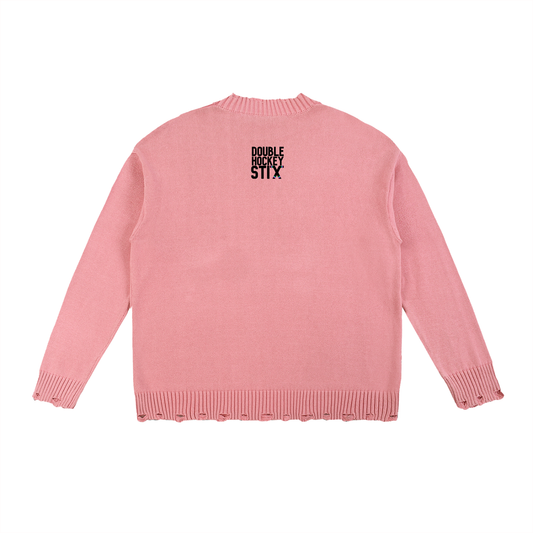 HEX VINTAGE WASHED FRAYED PREMIUM SWEATER