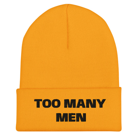 TOO MANY MEN PENALTY BEANIE