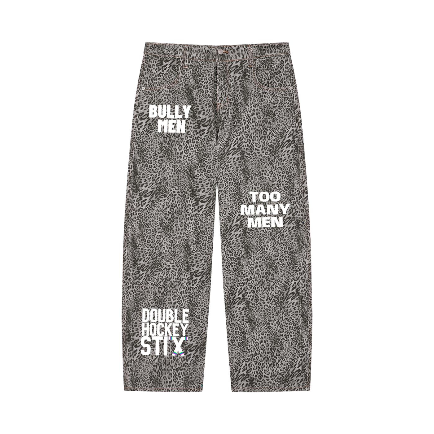 TALK SHIT LEOPARD PANTS