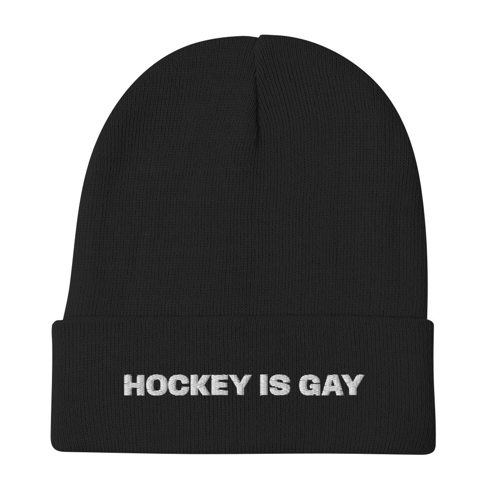 HOCKEY IS GAY BEANIE