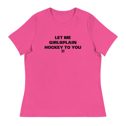 GIRLSPLAIN RELAXED TEE