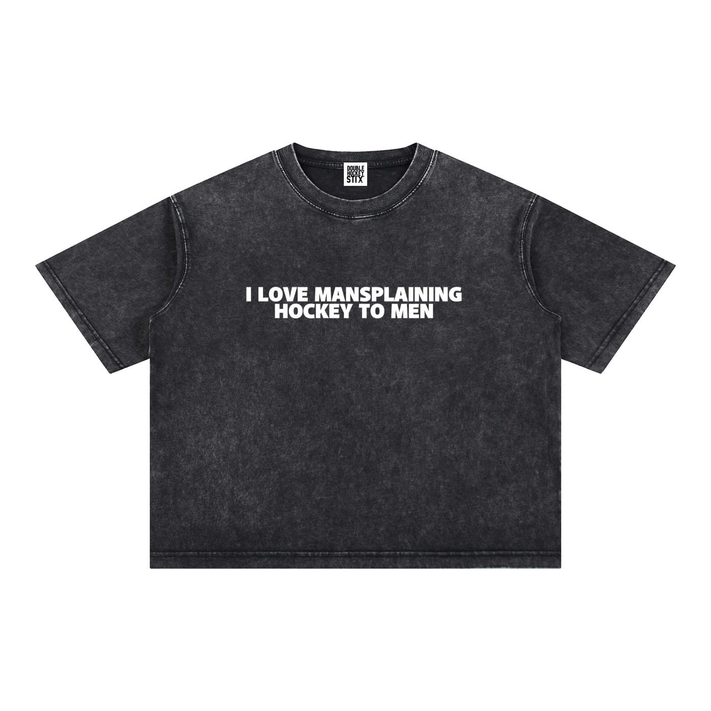 I LOVE MANSPLAINING PREMIUM MINERAL WASH BOXY CROP