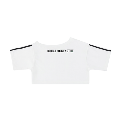 90S RACER JERSEY NUMBER OFF THE SHOULDER CROP