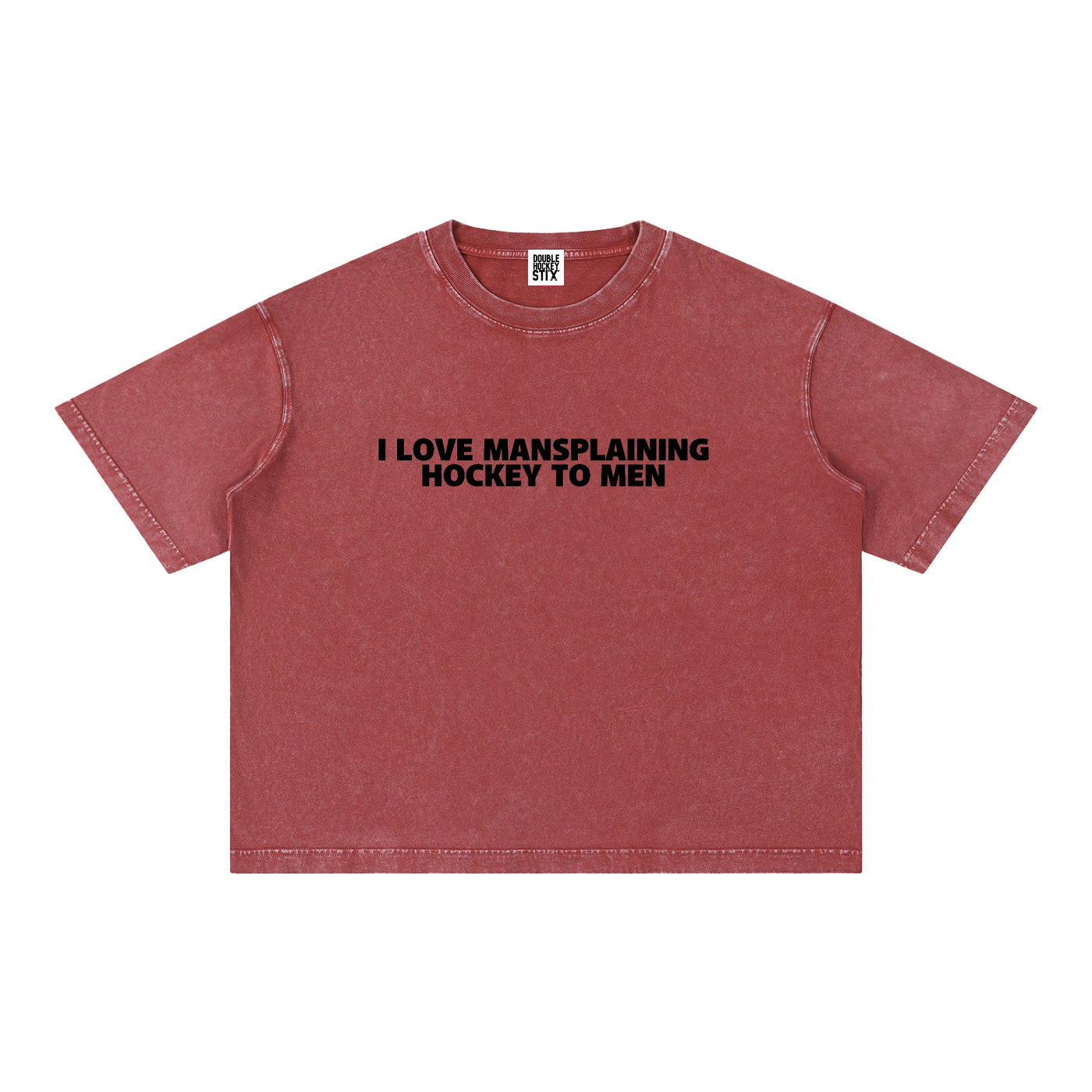 I LOVE MANSPLAINING PREMIUM MINERAL WASH BOXY CROP