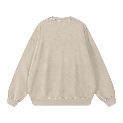I LOVE MANSPLAINING PREMIUM SNOW WASH CREW NECK
