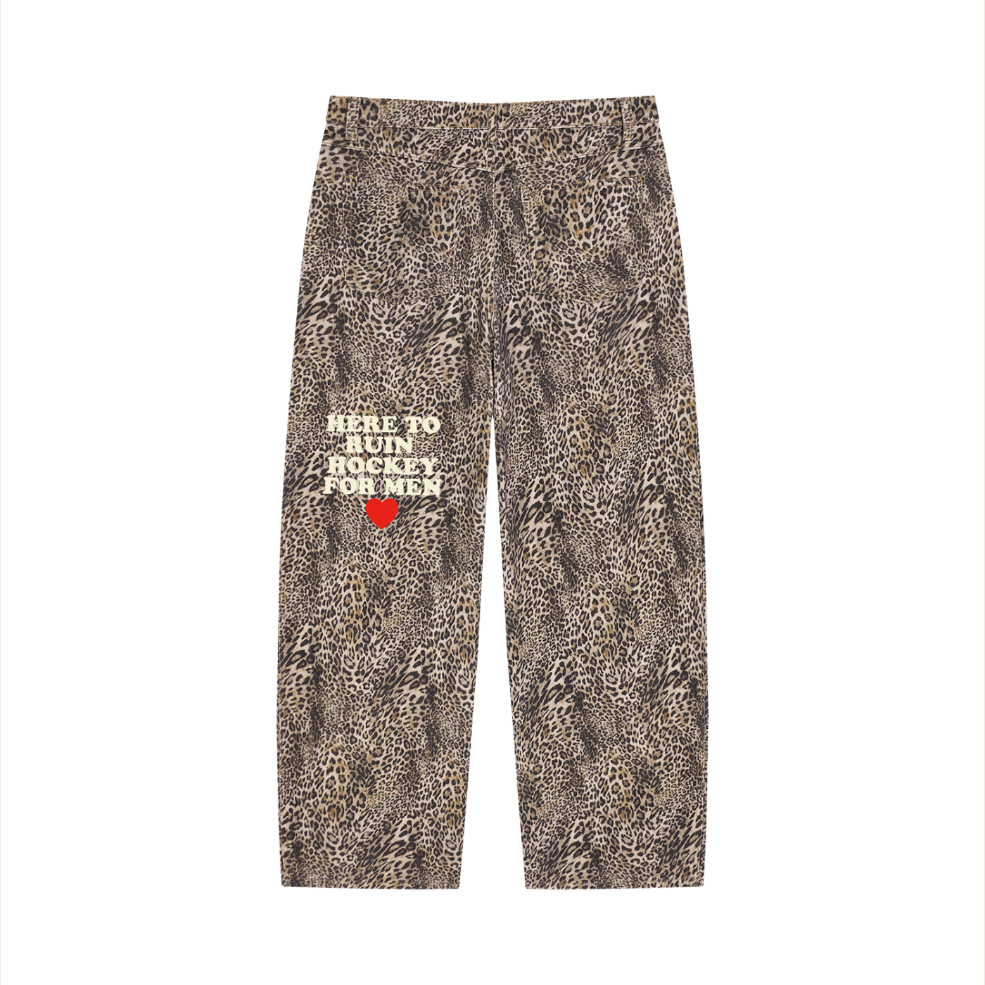 TALK SHIT LEOPARD PANTS
