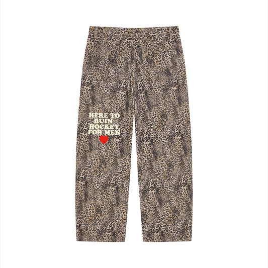 TALK SHIT LEOPARD PANTS