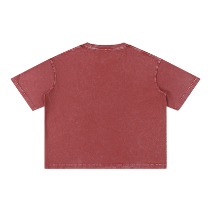 I LOVE MANSPLAINING PREMIUM MINERAL WASH BOXY CROP