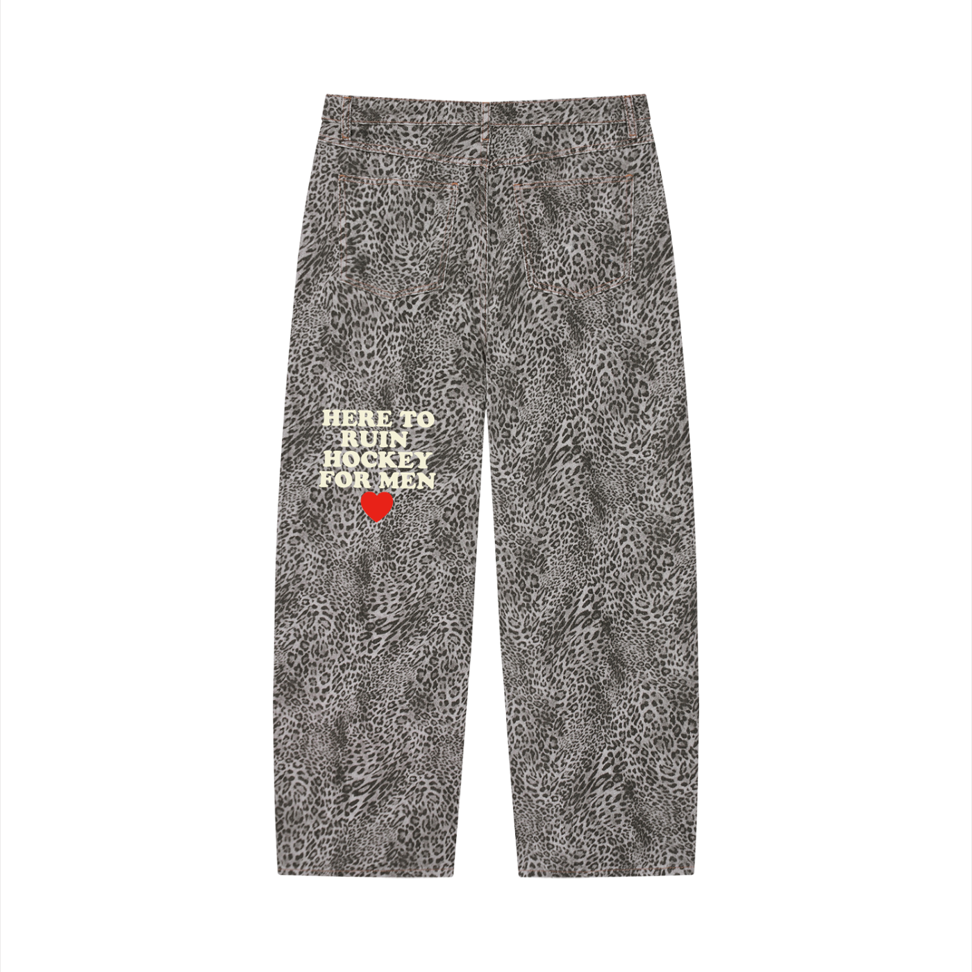 TALK SHIT LEOPARD PANTS