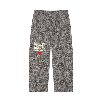 TALK SHIT LEOPARD PANTS