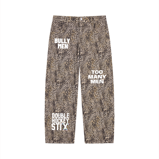 TALK SHIT LEOPARD PANTS