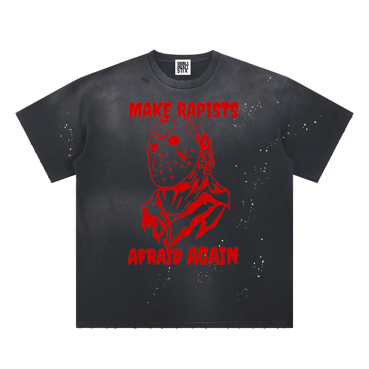 AFRAID SUNFRAID PAINT SPLATTER TEE