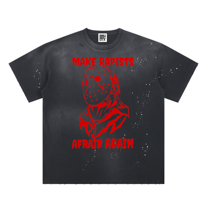 AFRAID SUNFRAID PAINT SPLATTER TEE