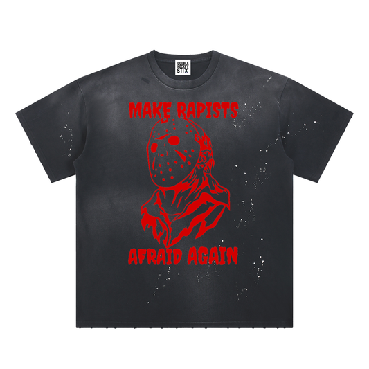 AFRAID SUNFRAID PAINT SPLATTER TEE