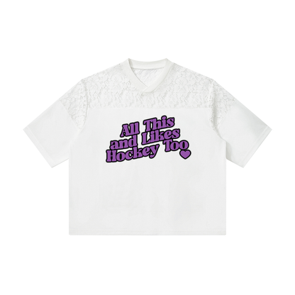 ALL THIS LACE TEE