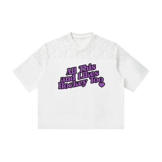 ALL THIS LACE TEE