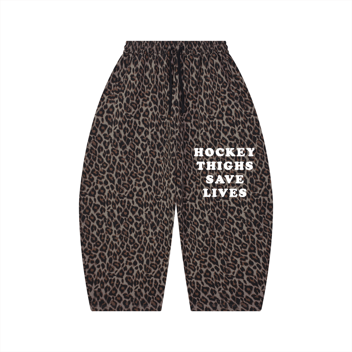 HOCKEY THIGHS LEOPARD BARREL PANT