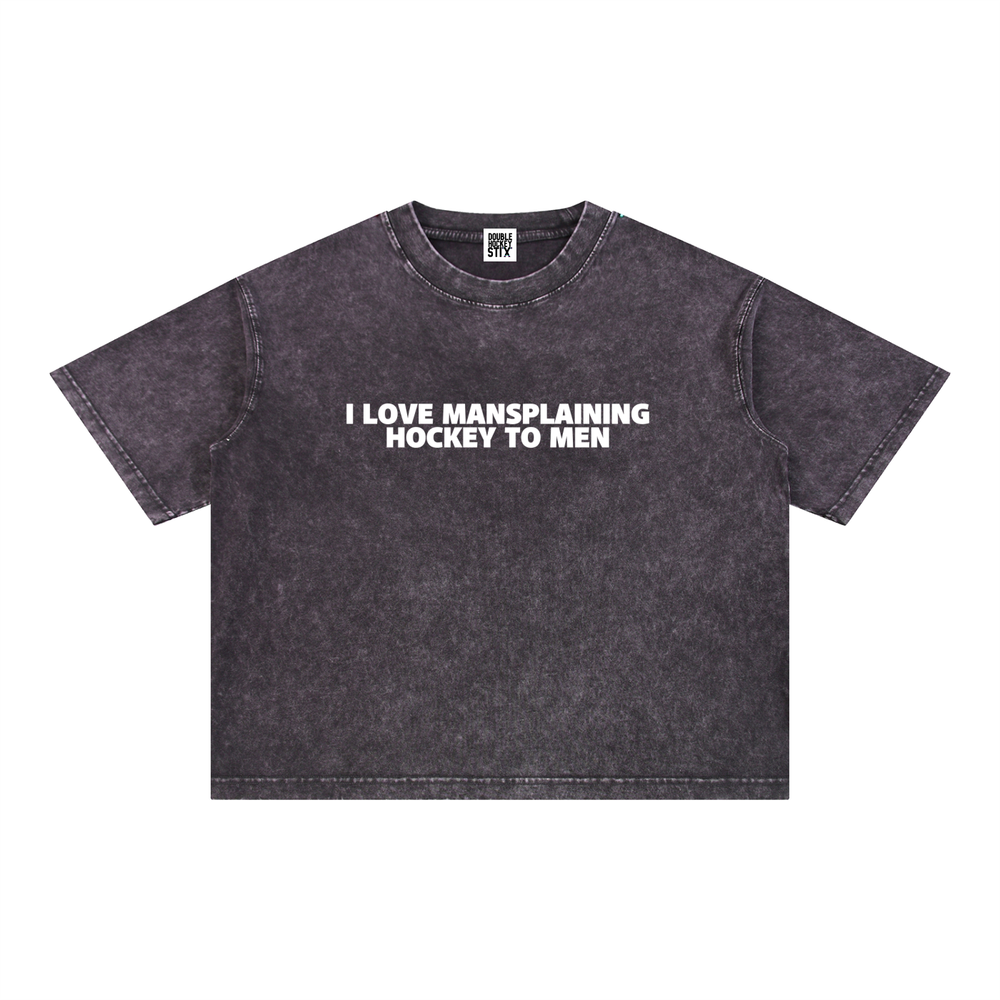 I LOVE MANSPLAINING PREMIUM MINERAL WASH BOXY CROP