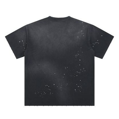 AFRAID SUNFRAID PAINT SPLATTER TEE