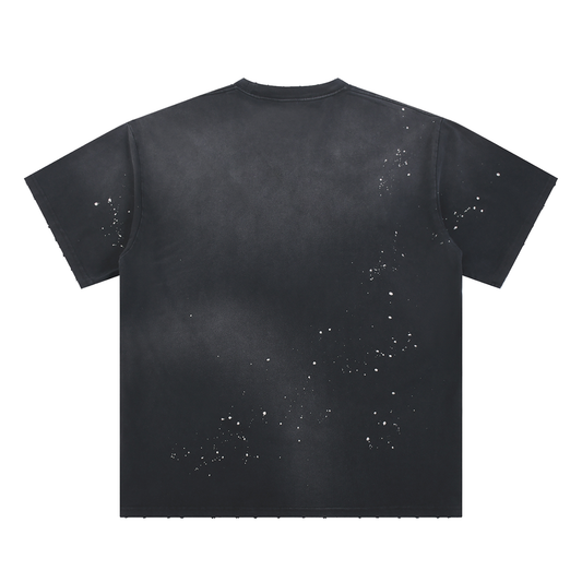 AFRAID SUNFRAID PAINT SPLATTER TEE