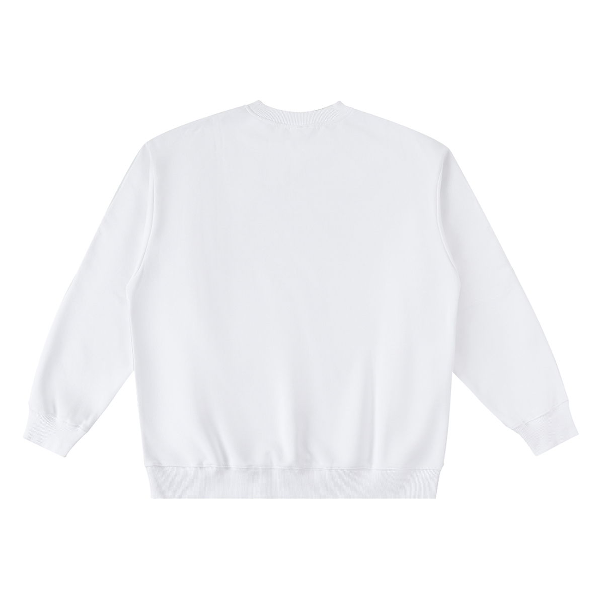AFRAID OVERSIZED TAPED CREWNECK