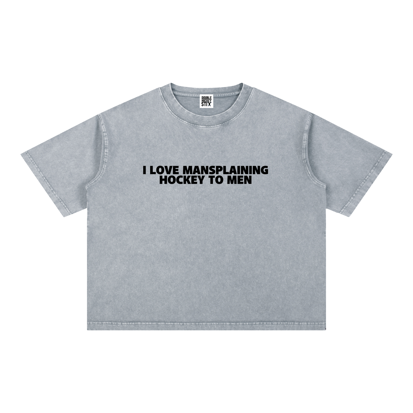I LOVE MANSPLAINING PREMIUM MINERAL WASH BOXY CROP