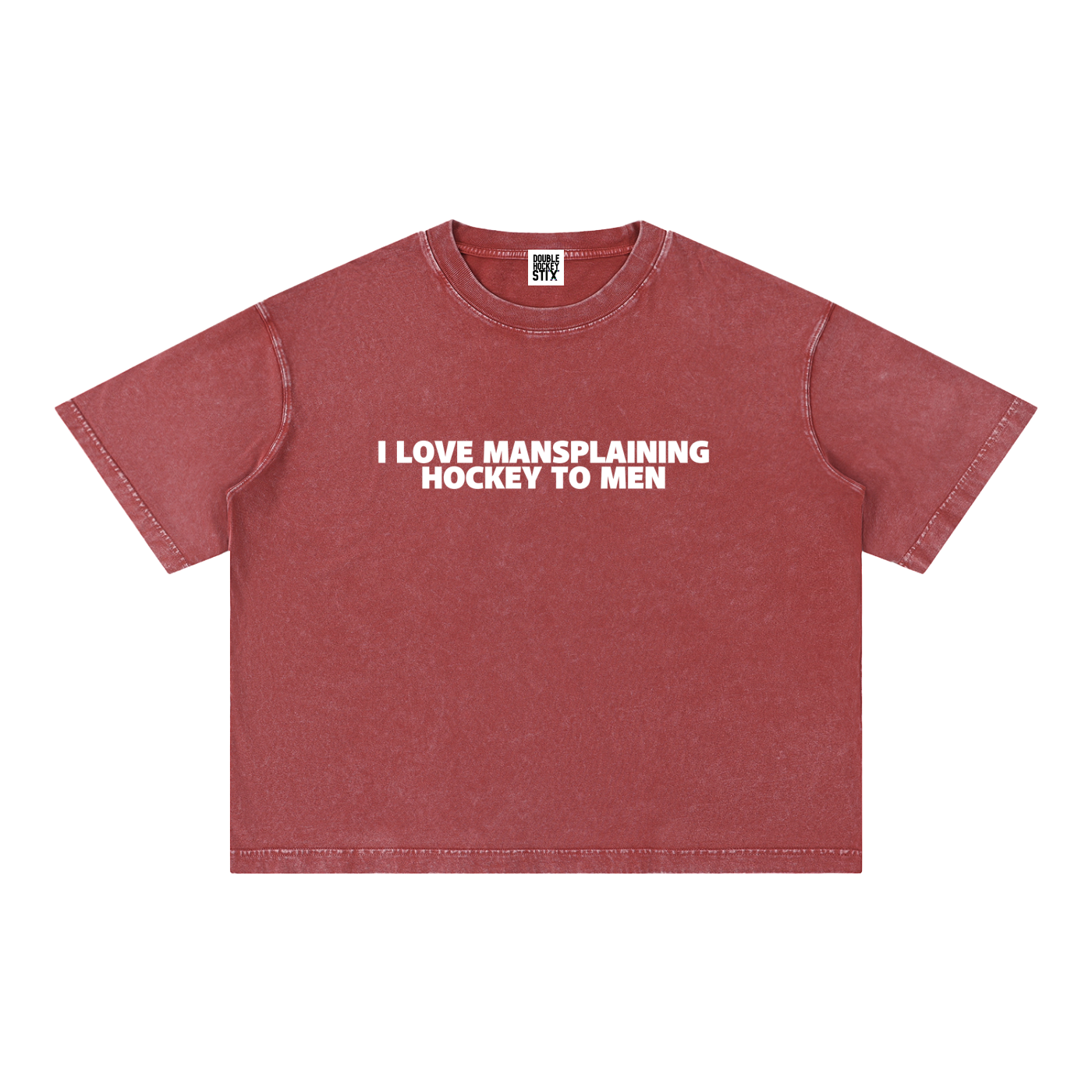I LOVE MANSPLAINING PREMIUM MINERAL WASH BOXY CROP