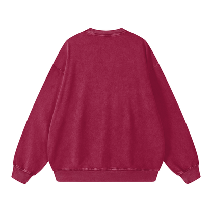 I LOVE MANSPLAINING PREMIUM SNOW WASH CREW NECK