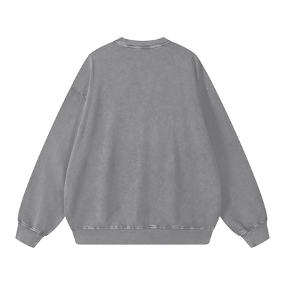 I LOVE MANSPLAINING PREMIUM SNOW WASH CREW NECK