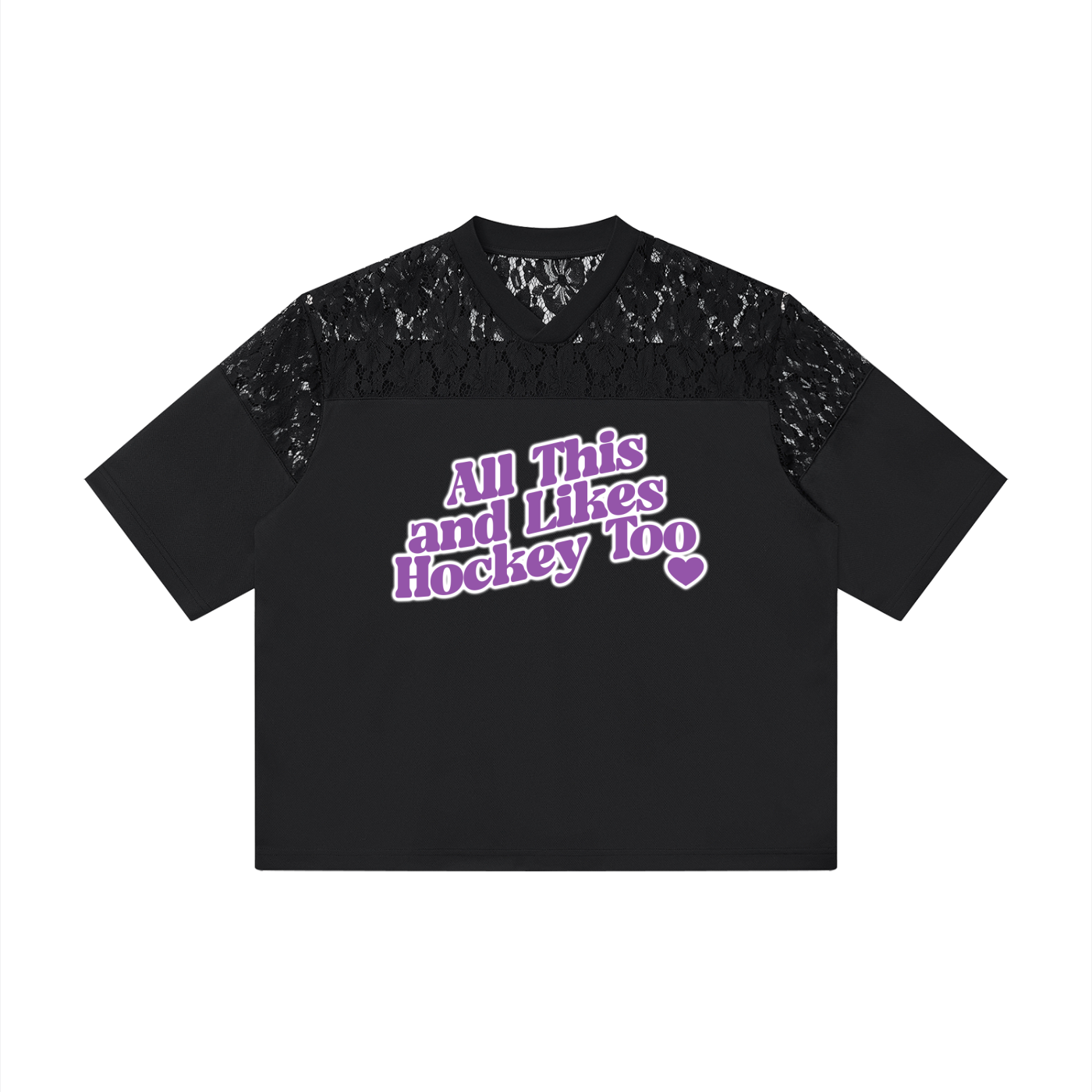 ALL THIS LACE TEE