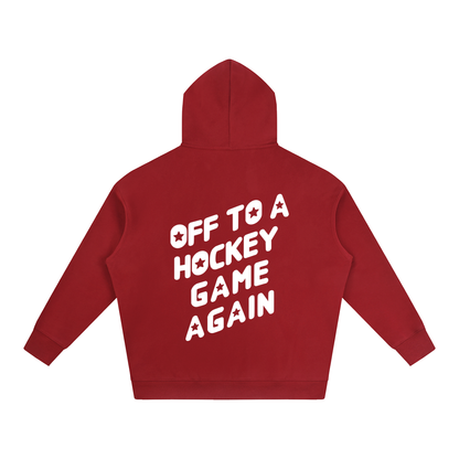 OFF TO OVERSIZED HOODIE