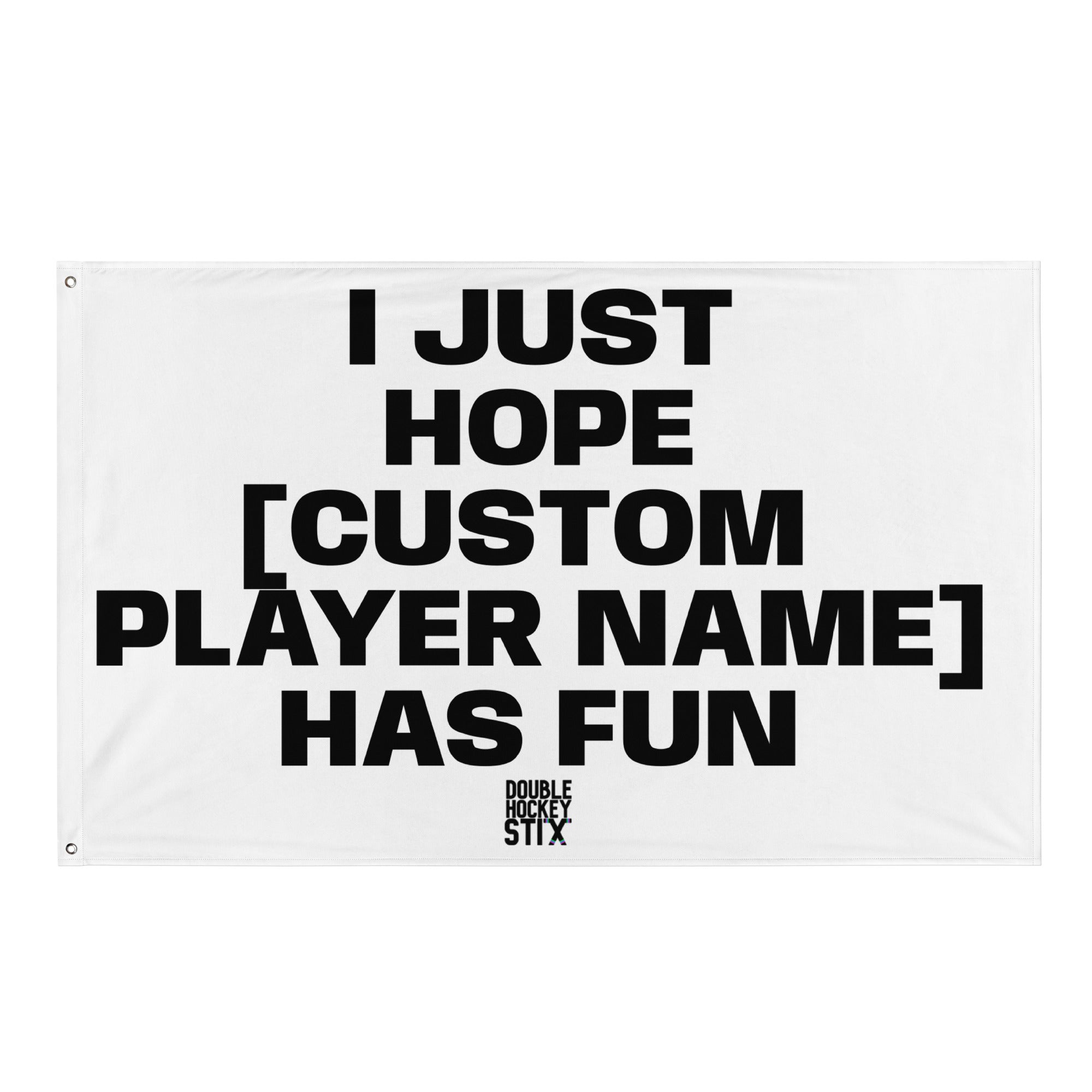 CUSTOM FUN FLAG – doublehockeystix