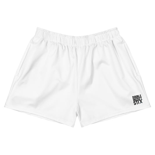 NAH-LL STAR RECYCLED ATHLETIC SHORTS (WHITE)