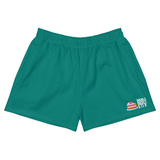 MIGHTY CAKE EATER RECYCLED SHORTS (TEAL)