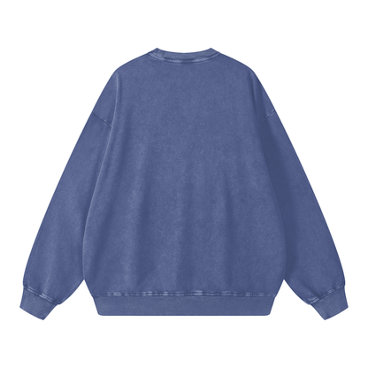 I LOVE MANSPLAINING PREMIUM SNOW WASH CREW NECK