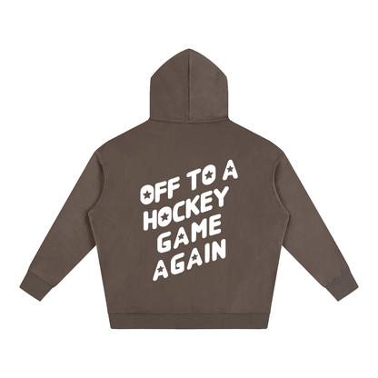 OFF TO OVERSIZED HOODIE