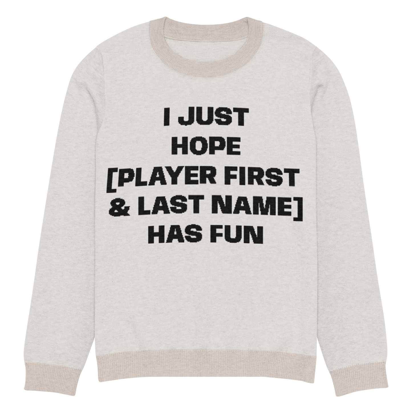 CUSTOM FUN SWEATER