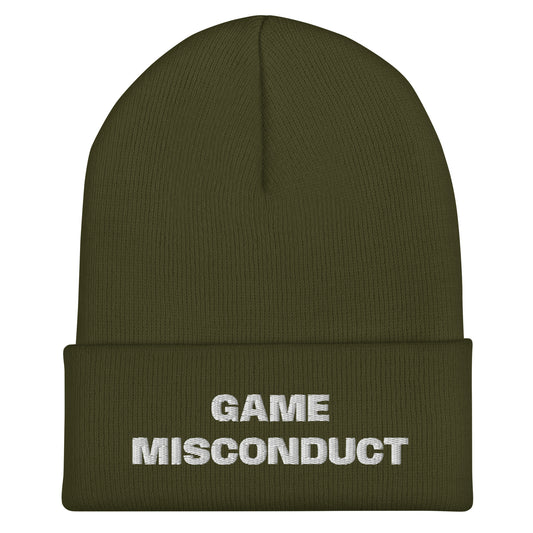GAME MISCONDUCT PENALTY BEANIE