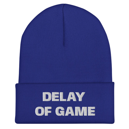 DELAY OF GAME PENALTY BEANIE