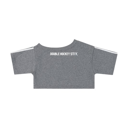 90S RACER JERSEY NUMBER OFF THE SHOULDER CROP