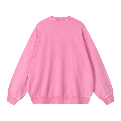 I LOVE MANSPLAINING PREMIUM SNOW WASH CREW NECK