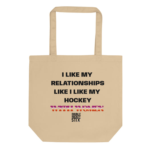 WITH WOMEN LESBIAN PRIDE TOTE