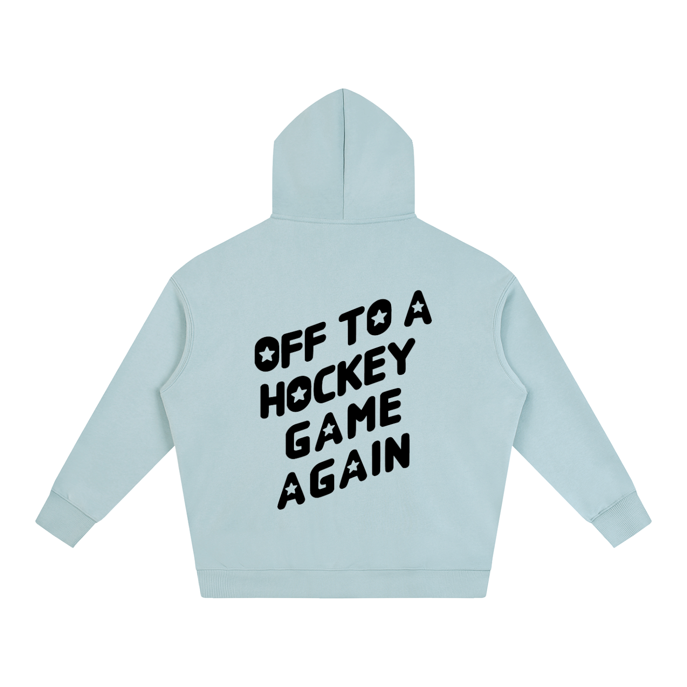 OFF TO OVERSIZED HOODIE