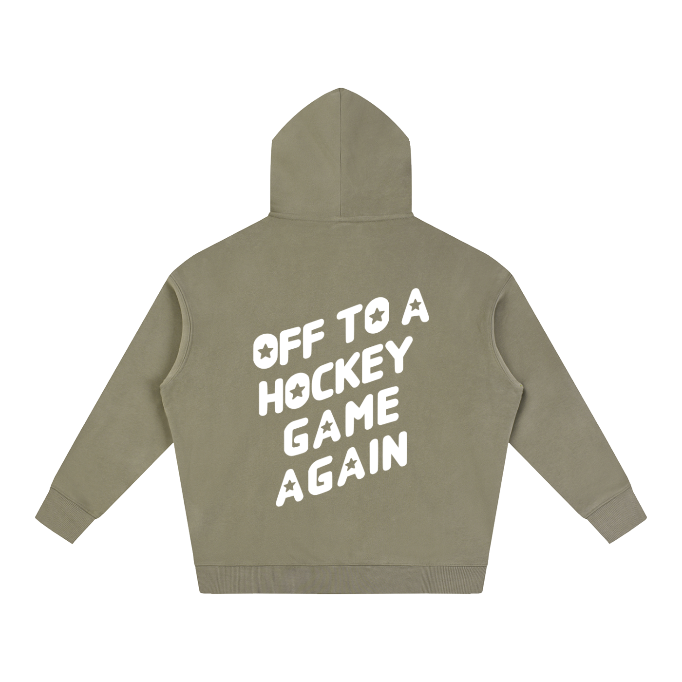 OFF TO OVERSIZED HOODIE