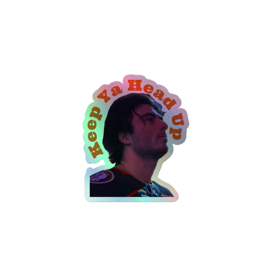 HEAD UP HOLOGRAPHIC STICKER