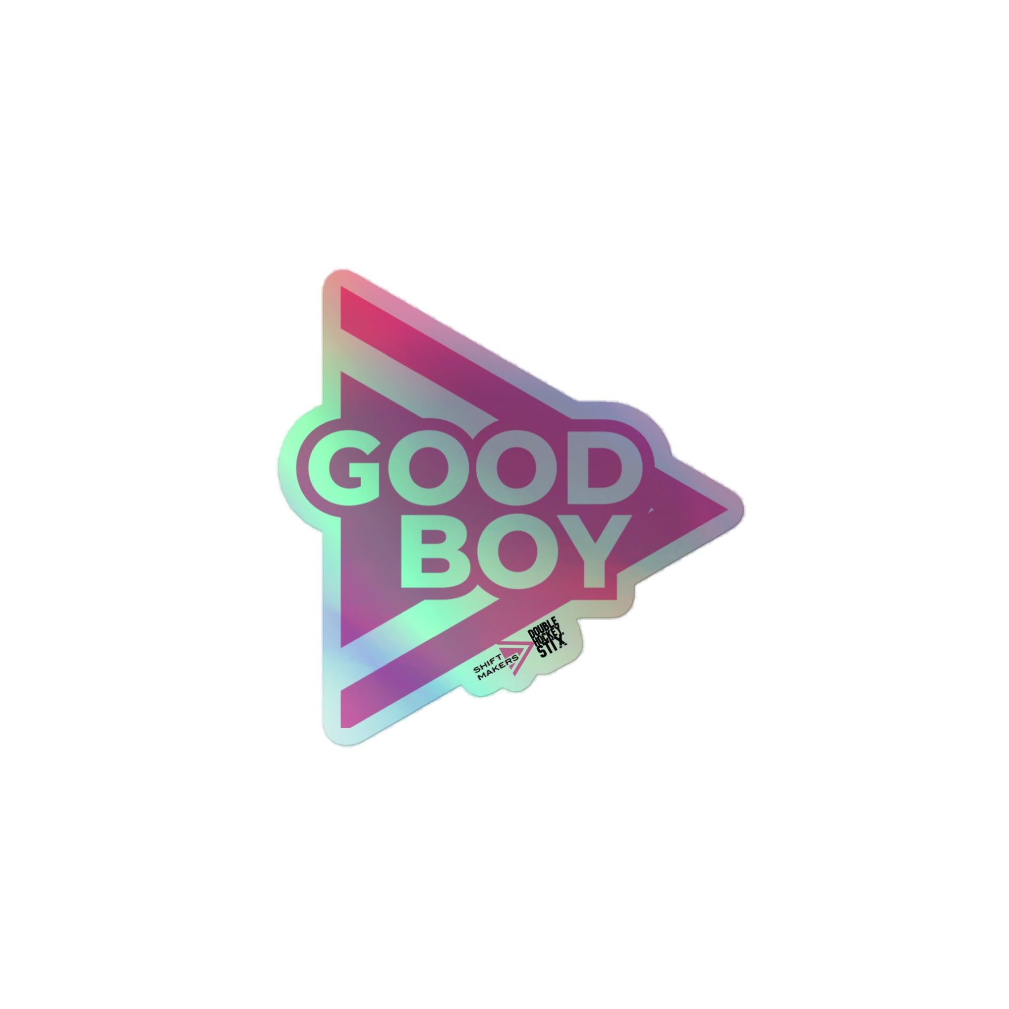 GOOD BOY SHIFTMAKERS BROCK MCGILLIS HOLOGRAPHIC STICKER – doublehockeystix