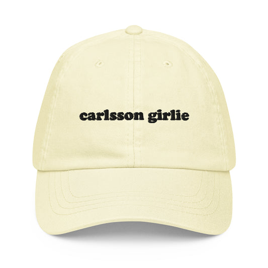 CARLSSON GIRLIE PASTEL DAD HAT