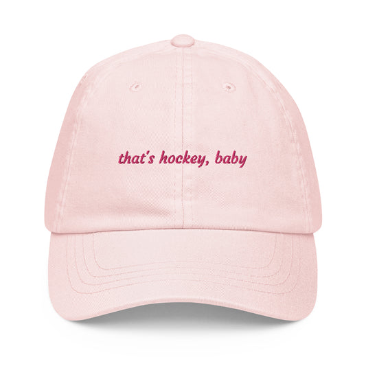 HOCKEY BABY PASTEL DAD HAT