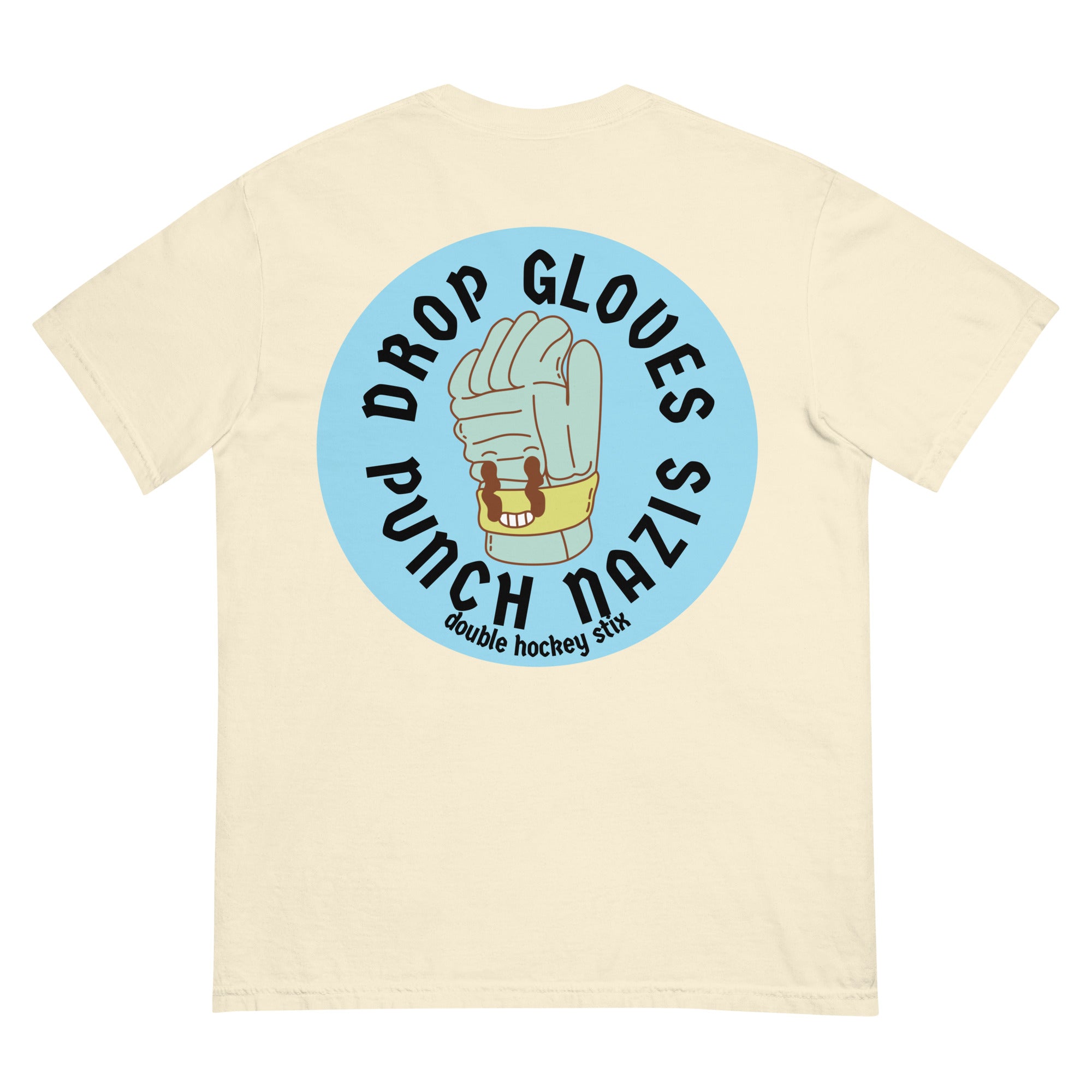 DROP GLOVES PUNCH NAZIS BENEFIT PREMIUM TEE – doublehockeystix