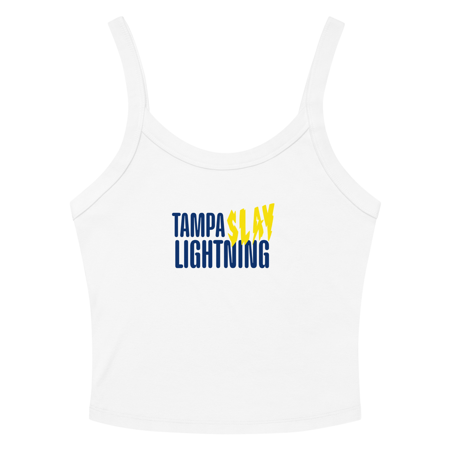 TAMPA SLAY LIGHTNING MICRO RIB TANK